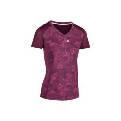 T-Shirt tenisowy Soft 500 damski. Fioletowe t-shirty damskie marki ARTENGO, z elastanu. W wyprzedaży za 29,99 zł.