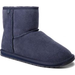 Buty EMU AUSTRALIA - Wallaby Mini Teens T10103 Midnight. Niebieskie śniegowce dziewczęce EMU Australia, przed kolano, bez zapięcia. Za 309,00 zł.