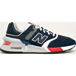 New Balance - Buty MS997LOT. Niebieskie sneakersy męskie New Balance, ze skóry, na sznurówki. Za 449,90 zł.