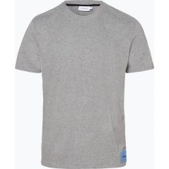 Calvin Klein - T-shirt męski, szary. Szare t-shirty męskie Calvin Klein, s, z aplikacjami, z bawełny, bez kołnierzyka. Za 229,95 zł.