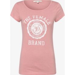 Tom Tailor Denim - T-shirt damski, różowy. Różowe t-shirty damskie TOM TAILOR DENIM, m, z nadrukiem, z denimu, vintage, bez kołnierzyka. Za 49,95 zł.