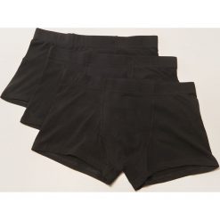 Bokserki męskie: 3 pack bokserek – Czarny