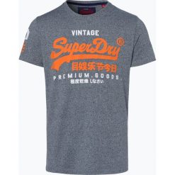 Superdry - T-shirt męski, niebieski. Niebieskie t-shirty męskie Superdry, m. Za 149,95 zł.