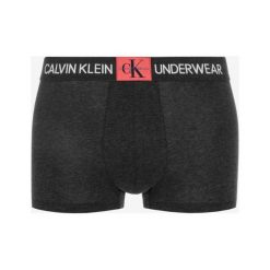 Calvin Klein Monogram Bokserki Czarny Szary. Szare bokserki męskie Calvin Klein, bez wzorów, z elastanu. Za 128,95 zł.