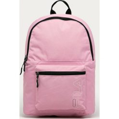 Fila - Plecak. Różowe plecaki damskie Fila, z nadrukiem, z poliesteru. Za 129,90 zł.