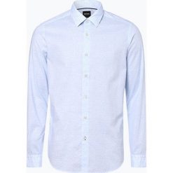 BOSS - Koszula męska – Lukas_F, niebieski. Niebieskie koszule męskie Boss, xl, bez wzorów, z bawełny, bez kołnierzyka, bez rękawów. Za 429,95 zł.