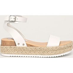 Steve Madden - Sandały skórzane Chaser. Klapki damskie Steve Madden, bez wzorów, ze skóry, bez obcasa, na obcasie. Za 389,90 zł.