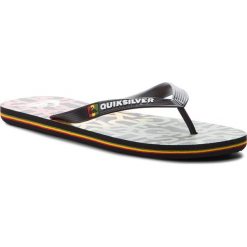 Japonki QUIKSILVER - AQYL100659 Xkrg. Czarne klapki męskie Quiksilver, bez wzorów, z tworzywa sztucznego. W wyprzedaży za 69,00 zł.