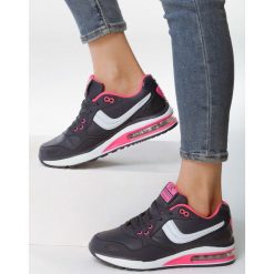 Granatowe Buty Sportowe Valiant. Szare buty sportowe damskie marki Born2be, bez wzorów, sportowe. Za 79,99 zł.