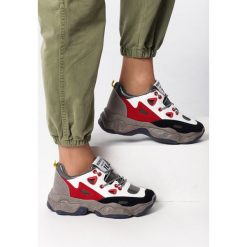 Szare Sneakersy Portia. Szare buty sportowe damskie Born2be. Za 99,99 zł.