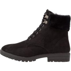 Botki damskie: Head over Heels by Dune PIYAH Botki sznurowane black