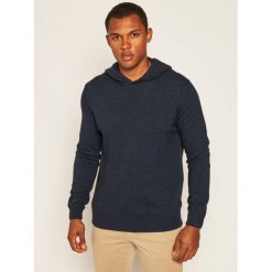 Sweter Oscar Jacobson Pascal Hoodie 6765 4954. Niebieskie swetry męskie Oscar Jacobson, m, bez wzorów, klasyczne, z klasycznym kołnierzykiem, bez kaptura. Za 579,00 zł.