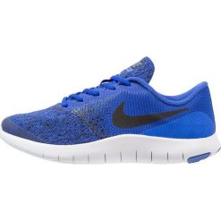 Nike Performance FLEX CONTACT Obuwie do biegania treningowe racer blue/black/white. Niebieskie buty sportowe damskie Nike Performance, z tworzywa sztucznego, do biegania. Za 249,00 zł.
