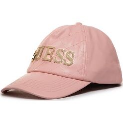 Czapka z daszkiem GUESS - Not Coordinated Hats AW8444 POL01 BLS. Różowe czapki damskie Guess, z aplikacjami, ze skóry ekologicznej. W wyprzedaży za 149,00 zł.
