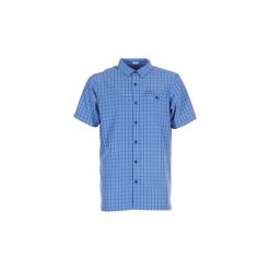 Koszule z krótkim rękawem Columbia DECLINATION TRAIL II SHORT SLEEVE SHIRT. Niebieskie koszule męskie Columbia, s, bez wzorów, bez kołnierzyka, z krótkim rękawem. Za 191,20 zł.