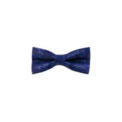 Granatowa mucha we wzór paisley C4. Muszki męskie Modini Moda Męska, na co dzień, bez wzorów, z poliesteru, eleganckie. Za 29,70 zł.