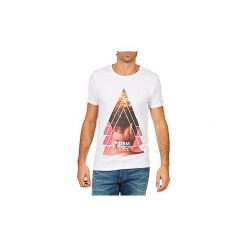 T-shirty z krótkim rękawem Eleven Paris MIAMI M MEN. Białe t-shirty męskie marki Eleven Paris, s, bez wzorów, bez kołnierzyka, krótkie. Za 135,20 zł.
