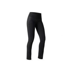 Legginsy Regular Gym & Pilates 560 damskie. Czarne legginsy marki DOMYOS, m, z elastanu. Za 64,99 zł.