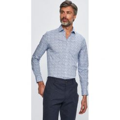 Casual Friday - Koszula. Niebieskie koszule męskie Casual Friday, s, bez wzorów, z elastanu, casualowe, z włoskim kołnierzykiem, z długim rękawem. Za 219,90 zł.