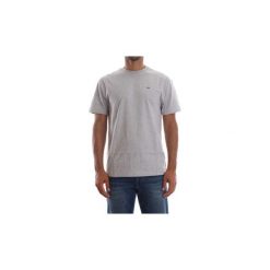 T-shirty z krótkim rękawem Tommy Jeans DM0DM04574 TOMMY CLASSICS. Szare t-shirty męskie Tommy Jeans, s, bez wzorów, z jeansu, bez kołnierzyka, krótkie. Za 115,05 zł.