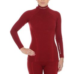Bluzy sportowe damskie: Brubeck Bluza damska Wool burgundowa r.XL (LS11930)