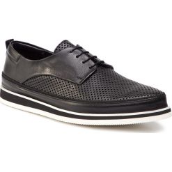 Półbuty BALDININI - 997091XLOTI0000XXXX Nero. Czarne półbuty męskie Baldinini, na co dzień, bez wzorów, ze skóry, eleganckie, bez zapięcia. W wyprzedaży za 849,00 zł.