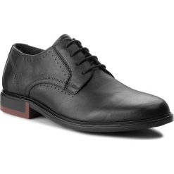 Półbuty TOMMY HILFIGER - Color Block Heel Bro FM0FM01735 Black 990. Czarne buty wizytowe męskie TOMMY HILFIGER, ze skóry. Za 649,00 zł.
