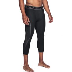 Under Armour Armour Graphic ¾ Legginsy Czarny. Czarne spodnie męskie Under Armour, xxl, bez wzorów, z elastanu. Za 223,95 zł.