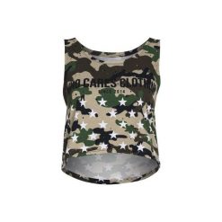 Summer Top Camo. Zielone topy damskie marki Who cares. Za 64,99 zł.