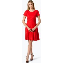 HUGO - Sukienka damska – Klesinia, czerwony. Czerwone sukienki damskie marki HUGO, bez wzorów, eleganckie, z klasycznym kołnierzykiem, bez rękawów. Za 549,95 zł.
