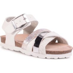 Sandały LES TROPEZIENNES - Parodie 23536 White/Multi. Białe sandały dziewczęce Les Tropeziennes, ze skóry ekologicznej, bez zapięcia. Za 209,00 zł.