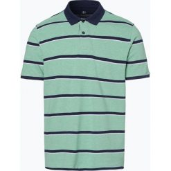 Nils Sundström - Męska koszulka polo, zielony. Zielone koszulki polo Nils Sundström, m, w paski. Za 49,95 zł.