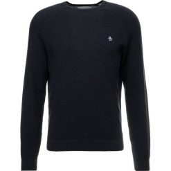 Swetry klasyczne męskie: Original Penguin MINI TEXTURE CREW Sweter dark sapphire heather