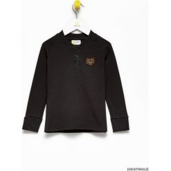 Bluzka dziecięca Black Polo Shirt. Czarne t-shirty chłopięce z długim rękawem marki Pakamera. Za 69,00 zł.