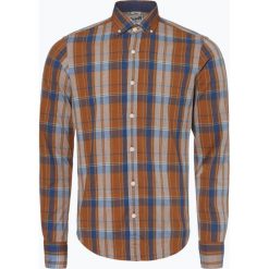 DENIM by Nils Sundström - Koszula męska, pomarańczowy. Pomarańczowe koszule męskie DENIM by Nils Sundström, s, bez wzorów, z denimu, bez kołnierzyka, bez rękawów. Za 119,95 zł.