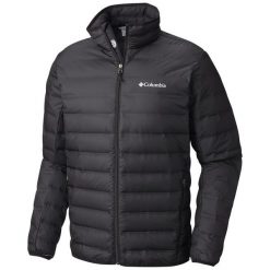 Columbia Kurtka Puchowa Lake 22 Down Jacket Black L. Czarne kurtki sportowe męskie Columbia, m, bez wzorów, z puchu, bez kaptura. W wyprzedaży za 355,00 zł.