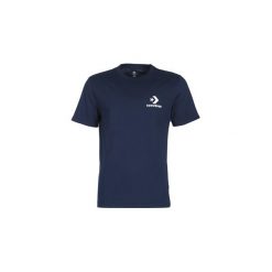T-shirty z krótkim rękawem Converse CONVERSE LEFT CHEST STAR CHEVRON TEE. Niebieskie t-shirty męskie Converse, xxl, bez wzorów, retro, bez kołnierzyka, krótkie. Za 89,00 zł.