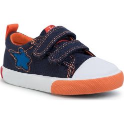 Trampki GARVALIN - 202803 M A-Azul Marino. Niebieskie trampki chłopięce Garvalin, bez wzorów, z gumy, na rzepy. Za 129,00 zł.