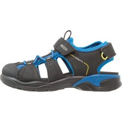Sandały chłopięce: ecco BIOM RAFT Sandały trekkingowe black/bermuda blue
