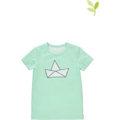 T-shirty chłopięce: Koszulka w kolorze miętowym