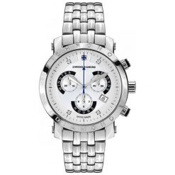 Chrono Diamond Męski Zegarek 10600a Herrenuhr Nestor Stahl. Szare zegarki męskie Chrono Diamond, ze stali. W wyprzedaży za 990,00 zł.
