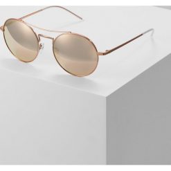Emporio Armani Okulary przeciwsłoneczne brown. Brązowe okulary przeciwsłoneczne damskie aviatory Emporio Armani. Za 779,00 zł.