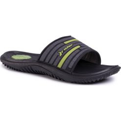 Klapki RIDER - Montana Ix Ad 82735 Black/Green 21675. Czarne klapki męskie Rider, bez wzorów, z tworzywa sztucznego. Za 79,99 zł.