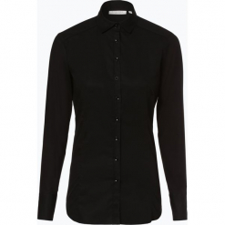 Eterna Slim Fit - Bluzka damska niewymagająca prasowania, czarny. Czarne topy sportowe damskie Eterna Slim Fit. Za 199,95 zł.