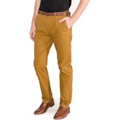Scotch & Soda Stuart Spodnie Brązowy Pomarańczowy. Pomarańczowe spodnie męskie w paski, z elastanu. Za 402,95 zł.