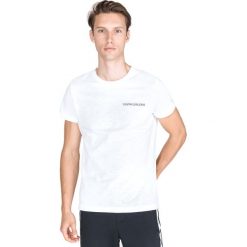 Calvin Klein Koszulka Biały. Białe podkoszulki męskie Calvin Klein, l, bez wzorów, z bawełny, z krótkim rękawem. Za 114,95 zł.