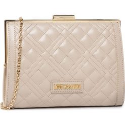 Torebka LOVE MOSCHINO - JC4289PP0AKA0110 Avorio. Brązowe torebki klasyczne damskie Love Moschino, bez wzorów, ze skóry ekologicznej, wizytowe, bez dodatków. Za 589,00 zł.