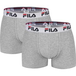 Bielizna męska majtki bokserki Fila 2 pary FU5016-2-400. Szara majtki męskie Fila, s. Za 58,99 zł.