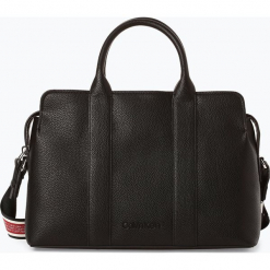 Calvin Klein Womenswear - Torebka damska, czarny. Czarne torebki klasyczne damskie marki Calvin Klein Womenswear, w paski, bez dodatków. Za 699,95 zł.