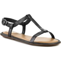 Rzymianki damskie: Sandały CLARKS – Risi Hop 261088604 Black Leather